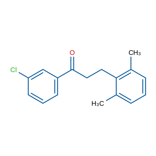 3'-Chloro-3-(2,6-dimethylphenyl)propiophenone 1g