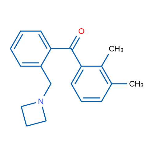 (2-(Azetidin-1-ylmethyl)phenyl)(2,3-dimethylphenyl)methanone 1g