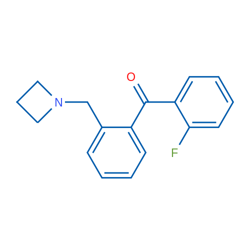 (2-(Azetidin-1-ylmethyl)phenyl)(2-fluorophenyl)methanone 1g