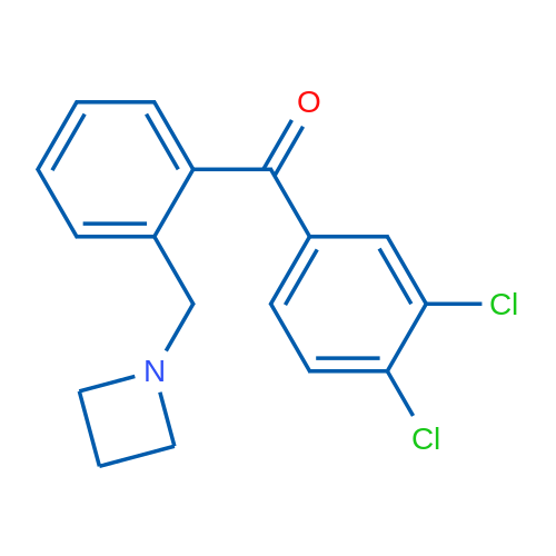 (2-(Azetidin-1-ylmethyl)phenyl)(3,4-dichlorophenyl)methanone 1g