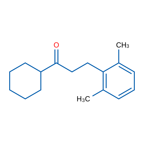 Cyclohexyl 2-(2,6-dimethylphenyl)ethyl ketone 1g