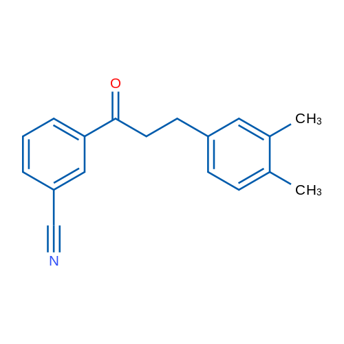3'-Cyano-3-(3,4-dimethylphenyl)propiophenone 1g