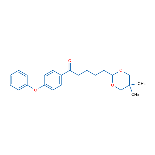 5-(5,5-Dimethyl-1,3-dioxan-2-yl)-4'-phenoxyvalerophenone 1g