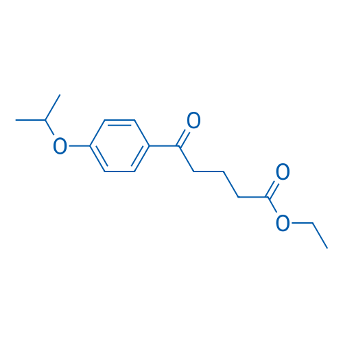 Ethyl 5-oxo-5-(4-isopropoxyphenyl)valerate 1g