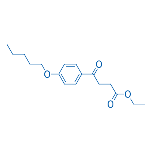 Ethyl 4-oxo-4-(4-pentyloxyphenyl)butyrate 1g