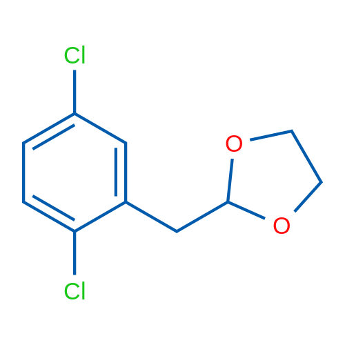 2,5-Dichloro(1,3-dioxolan-2-ylmethyl)benzene 1g