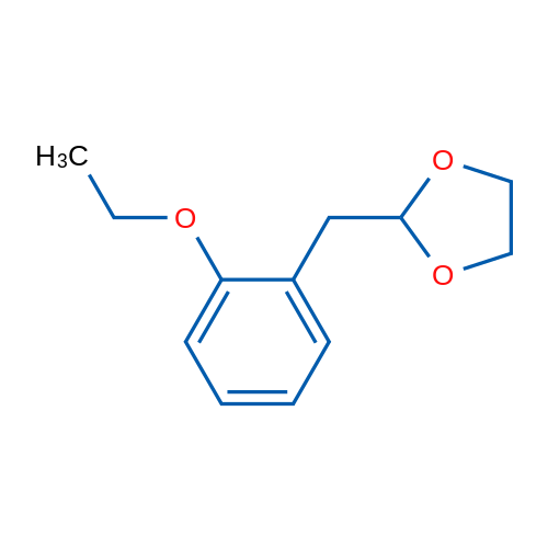 2-(1,3-Dioxolan-2-ylmethyl)-1-ethoxybenzene 1g