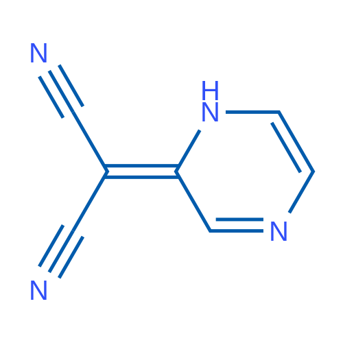 2-(1,2-Dihydropyrazin-2-ylidene)propanedinitrile 1g