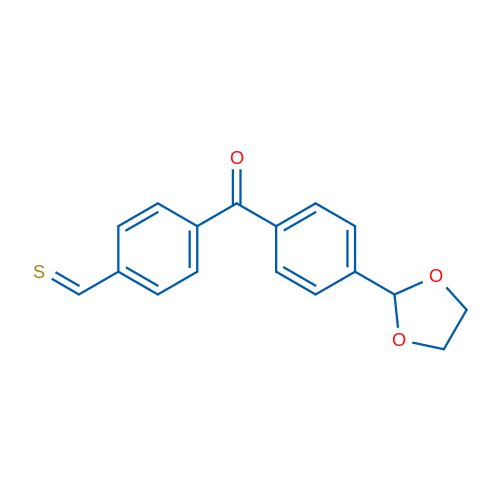4-(1,3-Dioxolan-2-yl)-4'-thiomethylbenzophenone 1g