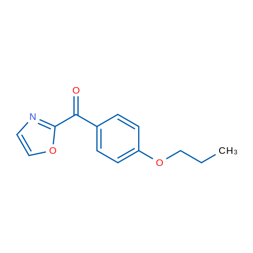 2-(4-Propoxybenzoyl)oxazole 1g