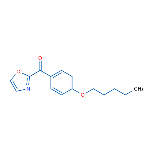 2-(4-Pentyloxybenzoyl)oxazole 1g