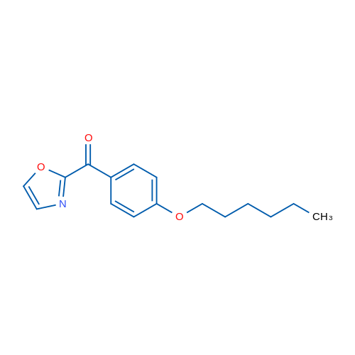 2-(4-Hexyloxybenzoyl)oxazole 1g