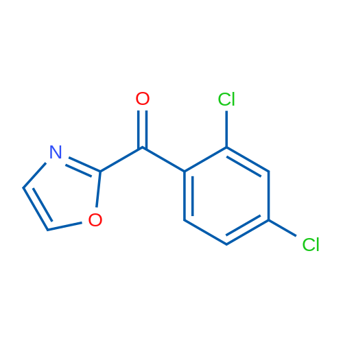 2-(2,4-Dichlorobenzoyl)oxazole 1g