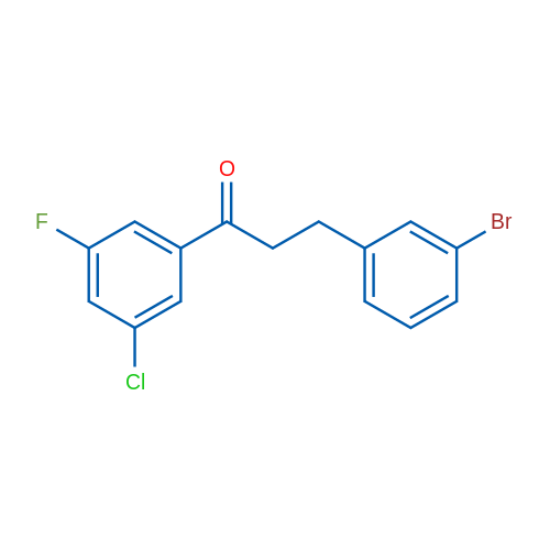 3-(3-Bromophenyl)-1-(3-chloro-5-fluorophenyl)propan-1-one 1g