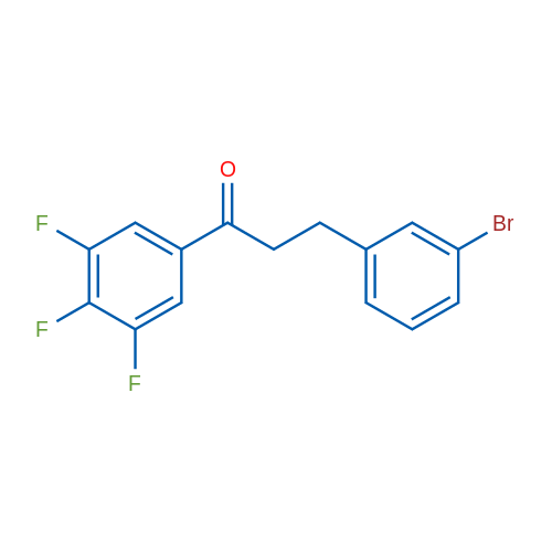 3-(3-Bromophenyl)-1-(3,4,5-trifluorophenyl)propan-1-one 1g