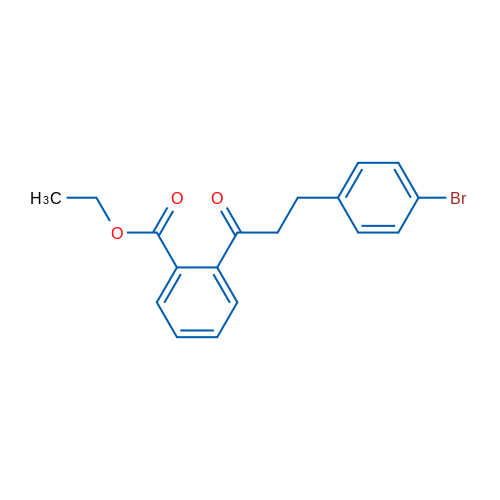Ethyl 2-(3-(4-bromophenyl)propanoyl)benzoate 1g