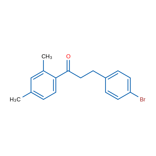 3-(4-Bromophenyl)-1-(2,4-dimethylphenyl)propan-1-one 1g