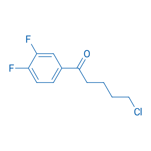 5-Chloro-1-(3,4-difluorophenyl)-1-oxopentane 1g