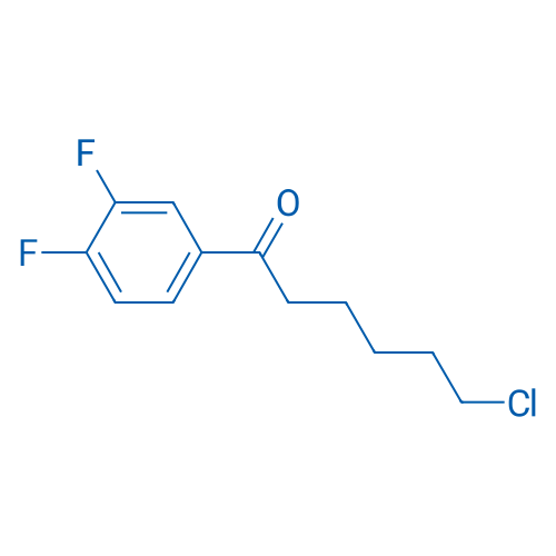 6-Chloro-1-(3,4-difluorophenyl)-1-oxohexane 1g