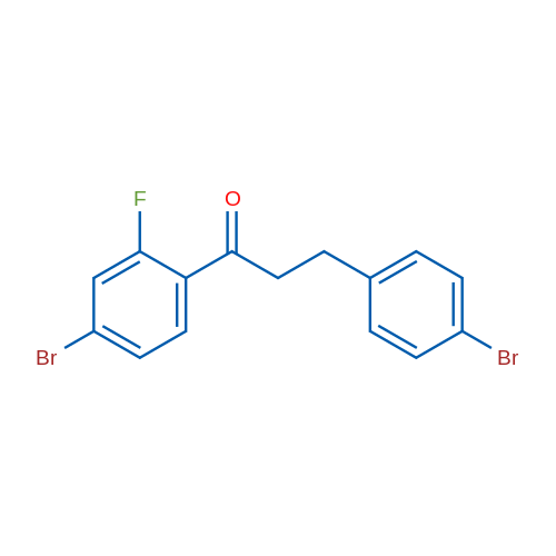 1-(4-Bromo-2-fluorophenyl)-3-(4-bromophenyl)propan-1-one 1g