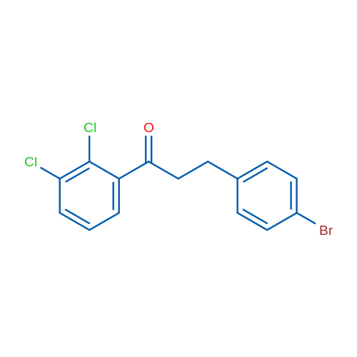 3-(4-Bromophenyl)-1-(2,3-dichlorophenyl)propan-1-one 1g