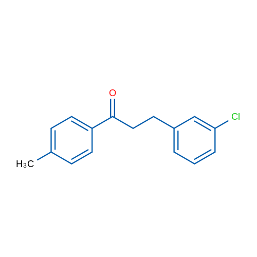 3-(3-Chlorophenyl)-4'-methylpropiophenone 1g