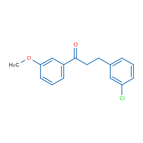 3-(3-Chlorophenyl)-3'-methoxypropiophenone 1g