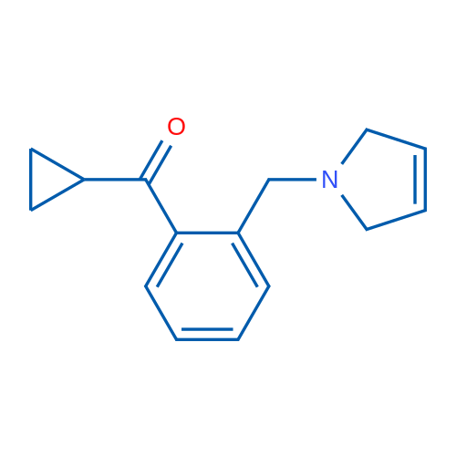 Cyclopropyl(2-((2,5-dihydro-1H-pyrrol-1-yl)methyl)phenyl)methanone 1g