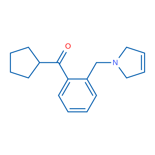 Cyclopentyl(2-((2,5-dihydro-1H-pyrrol-1-yl)methyl)phenyl)methanone 1g