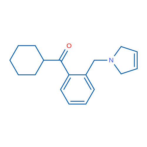 Cyclohexyl(2-((2,5-dihydro-1H-pyrrol-1-yl)methyl)phenyl)methanone 1g