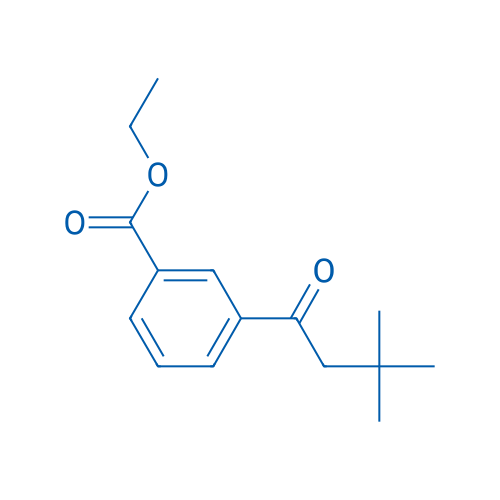 3'-Carboethoxy-3,3-dimethylbutyrophenone 1g