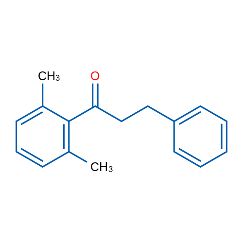2',6'-Dimethyl-3-phenylpropiophenone 1g