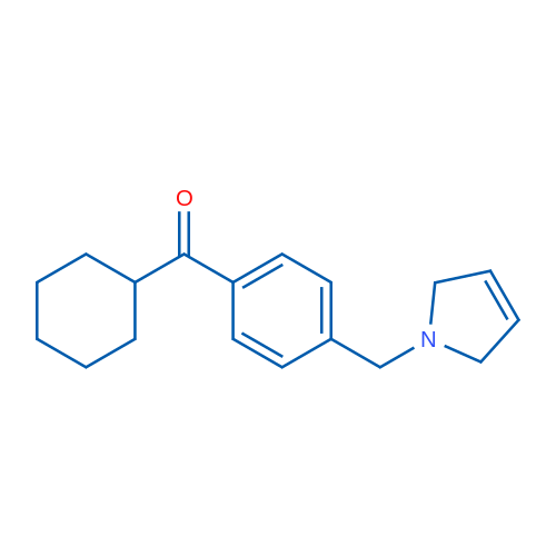 Cyclohexyl(4-((2,5-dihydro-1H-pyrrol-1-yl)methyl)phenyl)methanone 1g