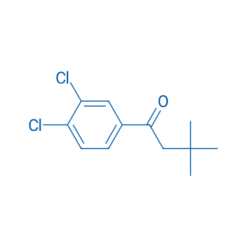 3',4'-Dichloro-3,3-dimethylbutyrophenone 1g