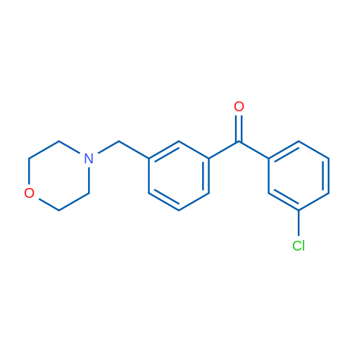 3-Chloro-3'-morpholinomethyl benzophenone 1g