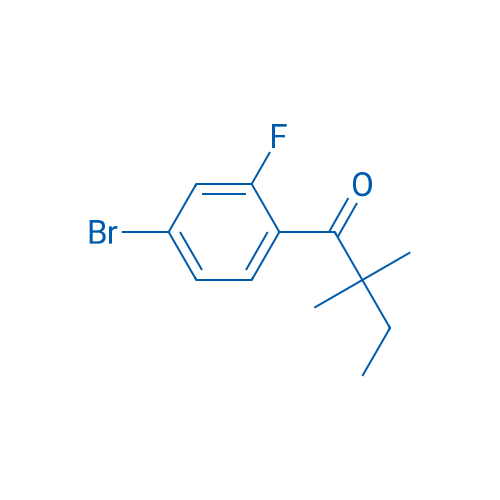 4'-Bromo-2,2-dimethyl-2'-fluorobutyrophenone 1g