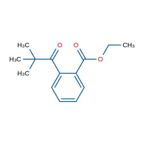 2'-Carboethoxy-2,2-dimethylpropiophenone 1g