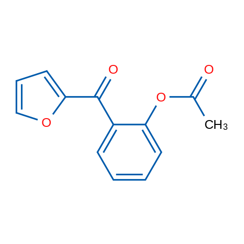 2-(2-Acetoxybenzoyl) furan 1g
