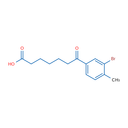 7-(3-Bromo-4-methylphenyl)-7-oxoheptanoic acid 1g