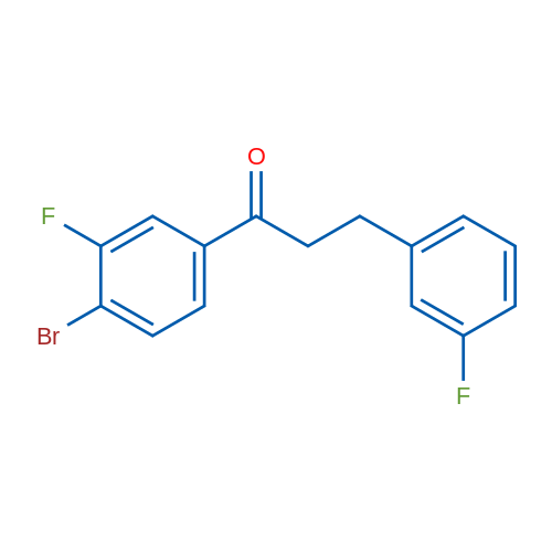 4'-Bromo-3'-fluoro-3-(3-fluorophenyl)propiophenone 1g