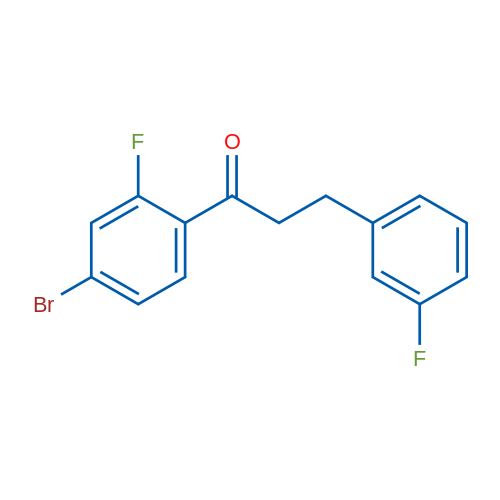 4'-Bromo-2'-fluoro-3-(3-fluorophenyl)propiophenone 1g