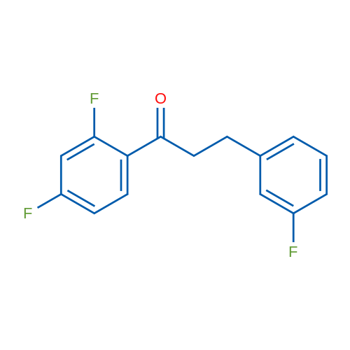 2',4'-Difluoro-3-(3-fluorophenyl)propiophenone 1g