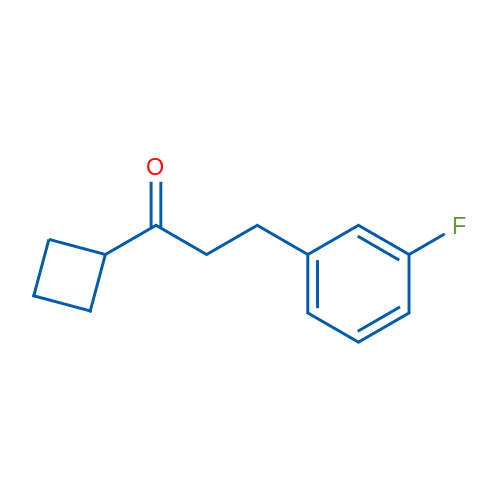 Cyclobutyl 2-(3-fluorophenyl)ethyl ketone 1g