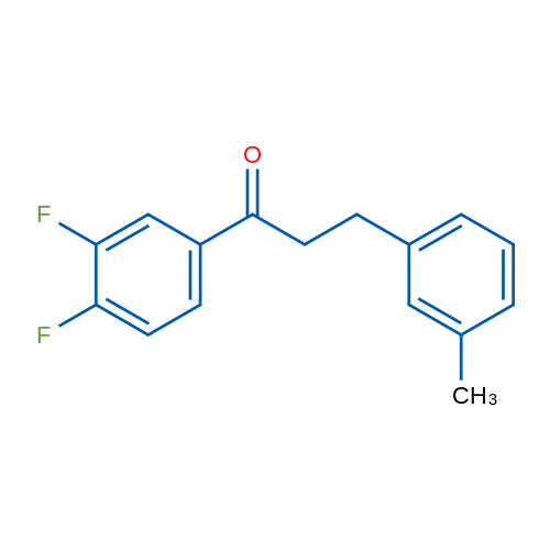 3',4'-Difluoro-3-(3-methylphenyl)propiophenone 1g