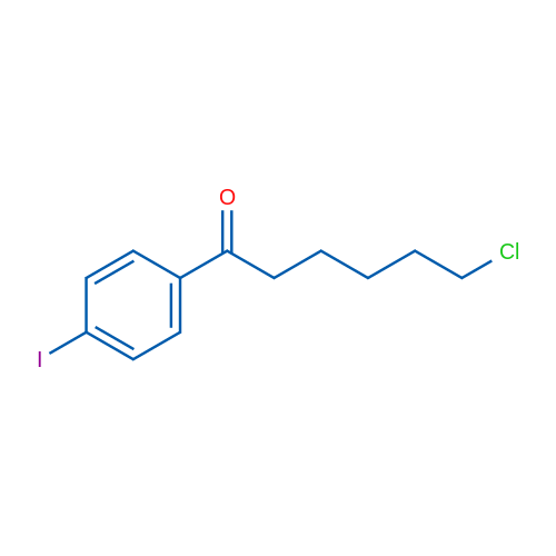 6-Chloro-1-(4-iodophenyl)-1-oxohexane 1g