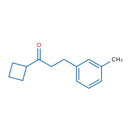 Cyclobutyl 2-(3-methylphenyl)ethyl ketone 1g