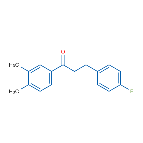 3',4'-Dimethyl-3-(4-fluorophenyl)propiophenone 1g