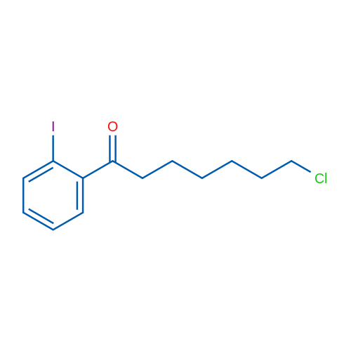 7-Chloro-1-(2-iodophenyl)-1-oxoheptane 1g