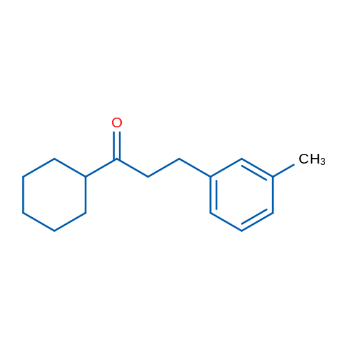 Cyclohexyl 2-(3-methylphenyl)ethyl ketone 1g
