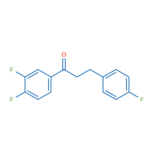 3',4'-Difluoro-3-(4-fluorophenyl)propiophenone 1g